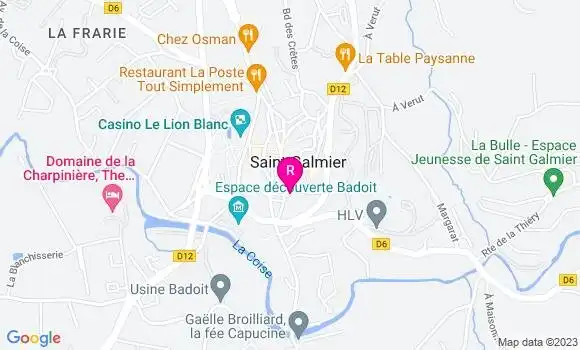 Localisation Restaurant Italien Giovani Natale
