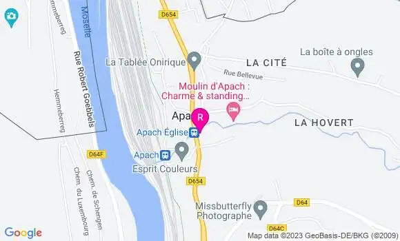 Localisation Restaurant  Le Clos de la Ravine