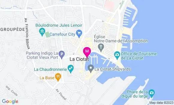 Localisation Restaurant  Le Carré