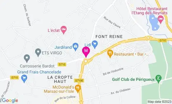 Localisation Restaurant Fruits de Mer La Criée