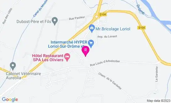 Localisation Restaurant Italien Amore
