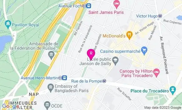 Localisation Café Lamartine