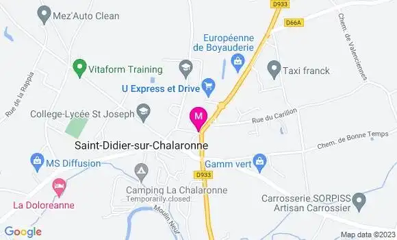 Localisation Restaurant  La Bascule