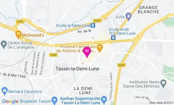Localisation Brasserie l