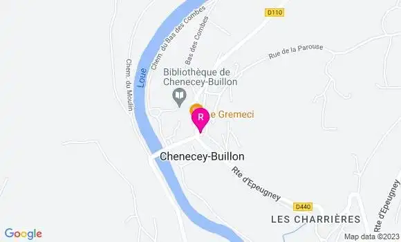 Localisation Restaurant  Le Gremeci
