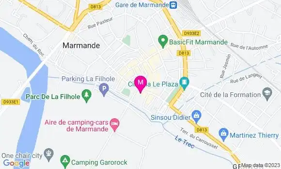 Localisation Restaurant  Le Coeur des Remparts