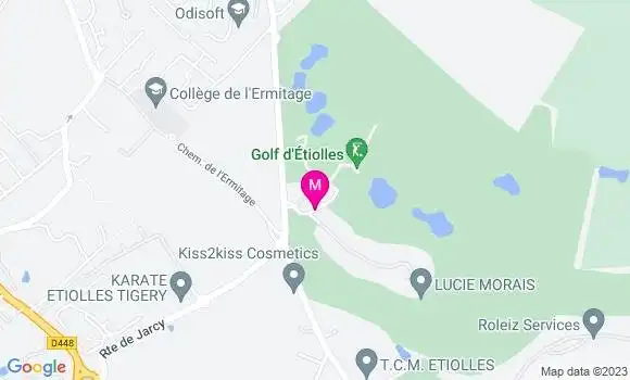 Localisation Restaurant du Golf d