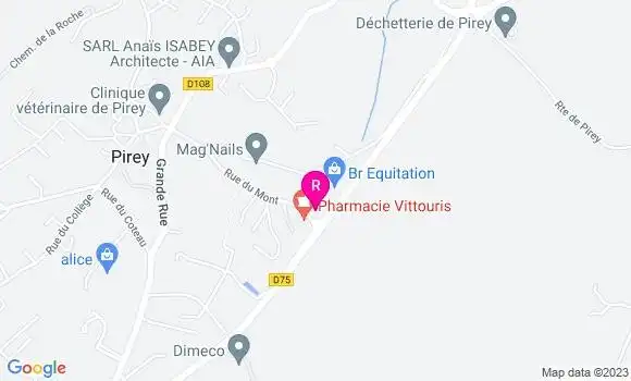 Localisation Restaurant  La Formule