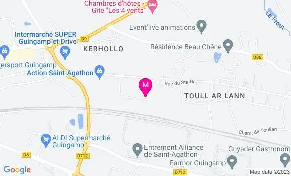 Localisation Restaurant  L