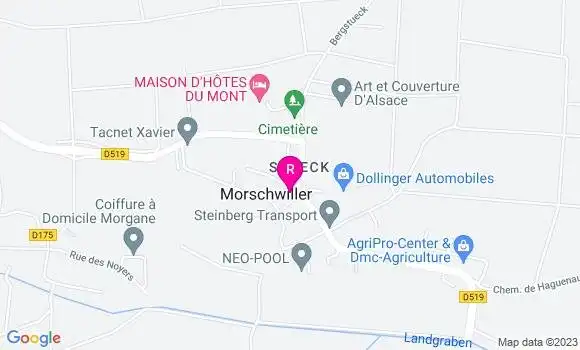 Localisation Restaurant  La Grange Gourmande