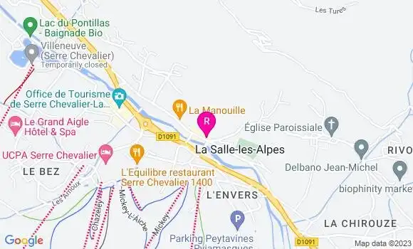 Localisation Restaurant  Le Snow