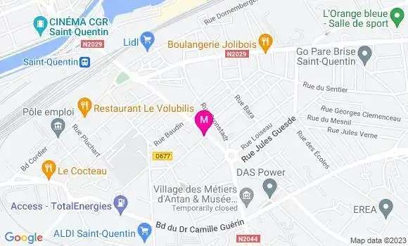 Localisation Restaurant Bar Ma Bel Epok