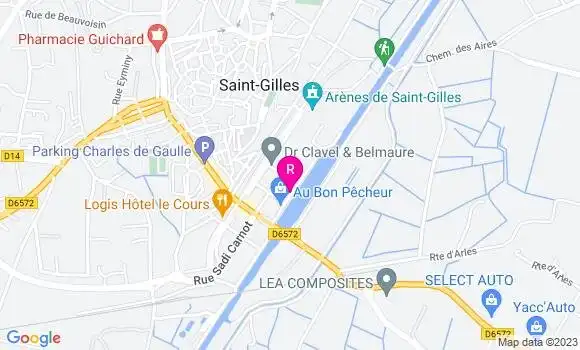 Localisation Restaurant  Le Clément Iv