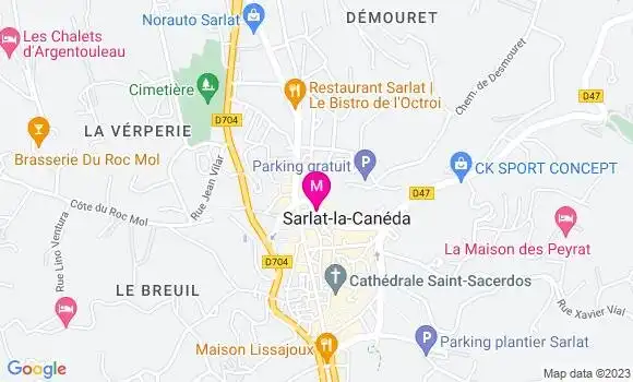 Localisation Restaurant Bar Zouzou Bar