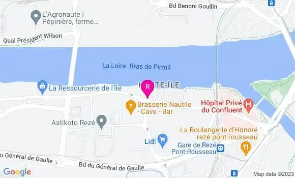 Localisation Restaurant  Les Bienvenus