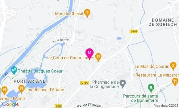 Localisation Restaurant Grill Le Braséro