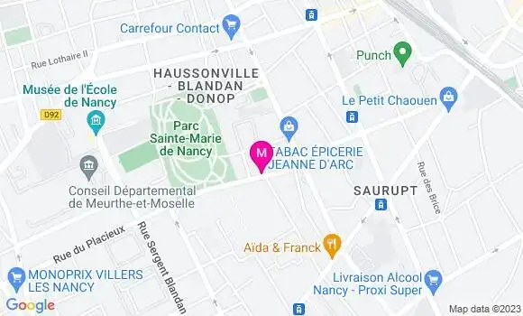 Localisation Restaurant  A la Marianne
