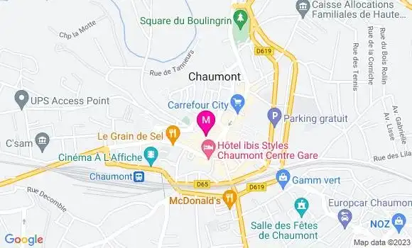 Localisation Crêperie La Crêpe s