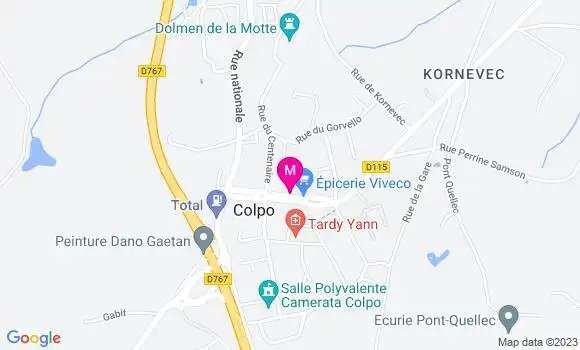 Localisation Restaurant  L