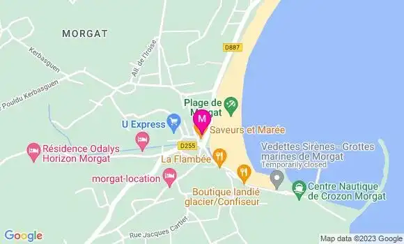 Localisation Restaurant  Della Spiaggia