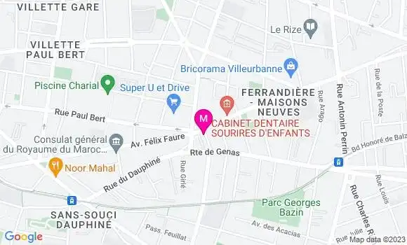 Localisation Pizzeria Carthage