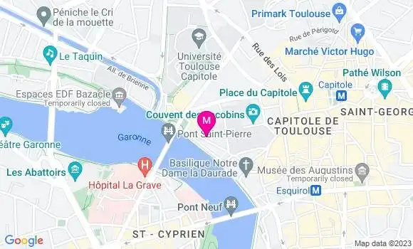 Localisation Restaurant Bar Les Tricheurs