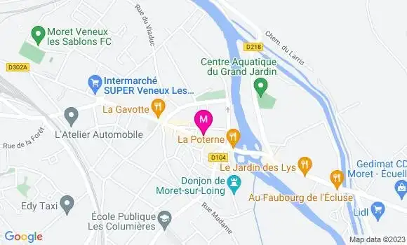 Localisation Restaurant  L