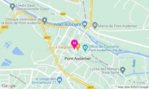 Localisation Restaurant  Le Central