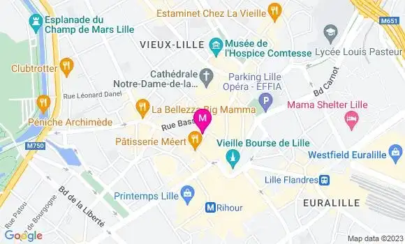 Localisation Restaurant  La Petite Cour