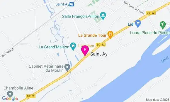 Localisation Restaurant  L