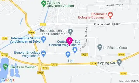 Localisation Restaurant  Au Poilu