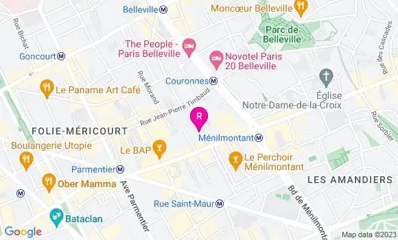 Localisation Restaurant Hôtel La Nouvelle République