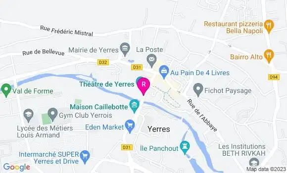 Localisation Restaurant  L