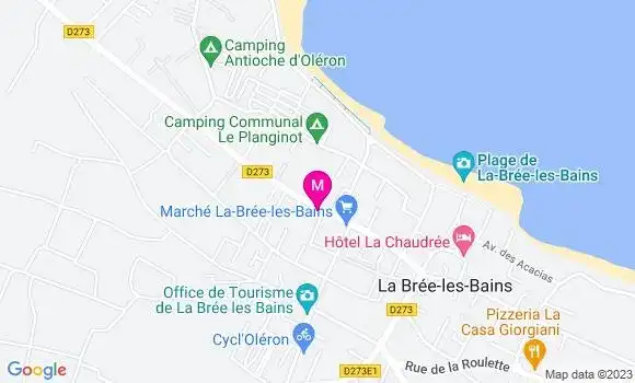Localisation Restaurant  Resto du Marché