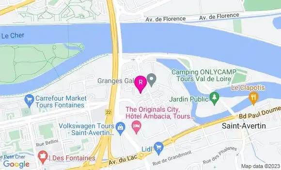Localisation Brasserie le 24