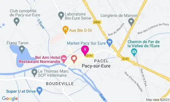 Localisation Restaurant  Le Café de la Paix