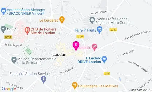 Localisation Restaurant  Les Délices d