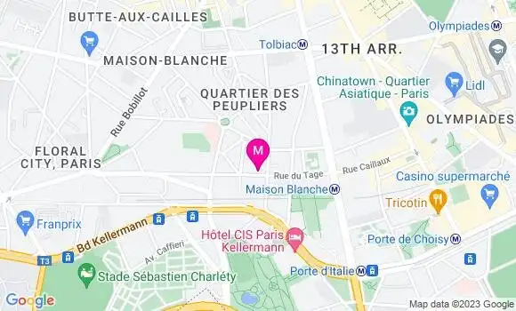 Localisation Restaurant  Le Flanker