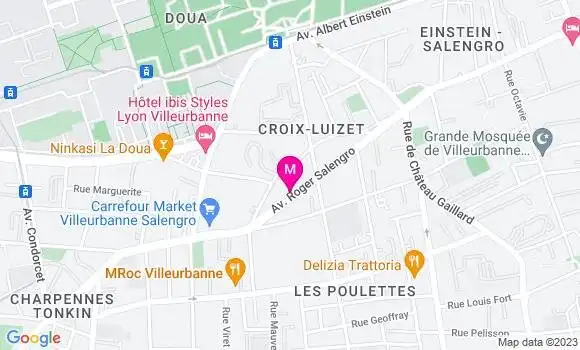 Localisation Restaurant  Pizza Dina