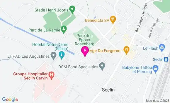 Localisation Restaurant  A La Paternité