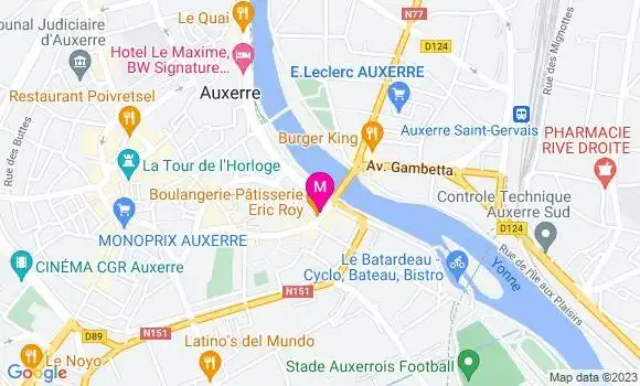 Localisation Restaurant  La Renaissance