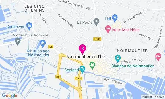 Localisation Restaurant  Les Pieds dans le Plat