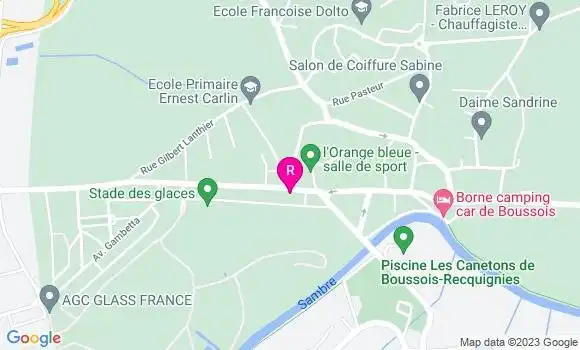 Localisation Restaurant Grill La Beuxeidienne