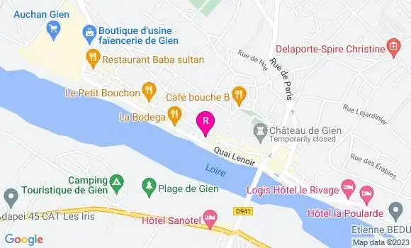 Localisation Crêperie Fleur de Sel