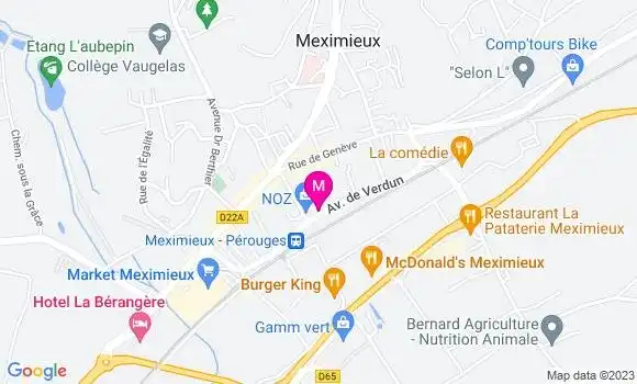 Localisation Restaurant  L