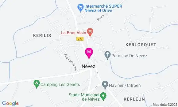 Localisation Restaurant Gastronomique Les Gourmandises du Men Du