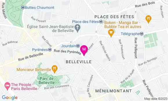 Localisation Restaurant  Les Rigoles