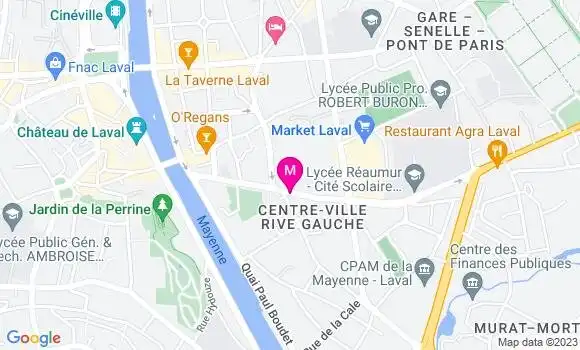Localisation Restaurant  Le Lac Rose