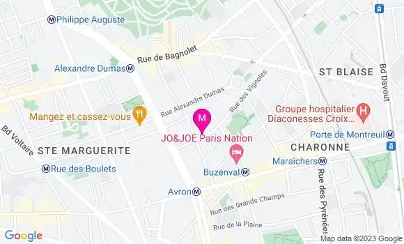 Localisation Restaurant Bio La Petite Fabrique