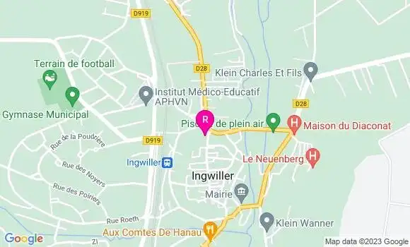 Localisation Restaurant Bar Au Coq Blanc